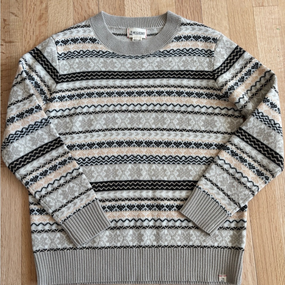 Me&Henry Oslo Fairisle Patterned Boy’s Sweater